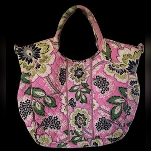Vera Bradley Pink Priscilla Bouquet Shoulder Bag